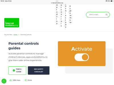 Parental Controls and Privacy Settings Guides
